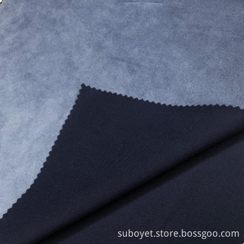 Knit Suede Scuba Fabric